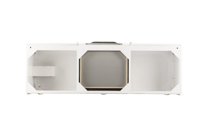 Columbia 59" Double Vanity, Glossy White