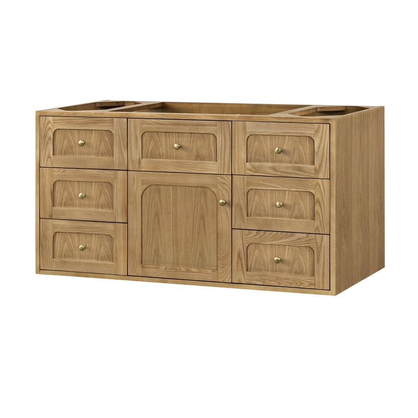 Laurent 48" Single Vanity, Light Natural Oak