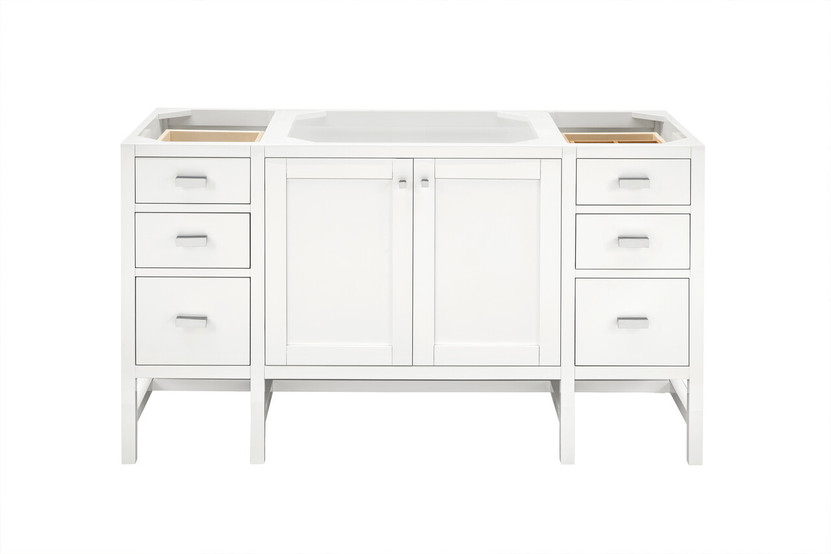 Addison 60" Single Vanity Cabinet , Glossy White