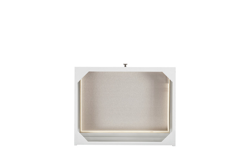 Athens 30" Countertop Unit (Makeup Counter), Glossy White