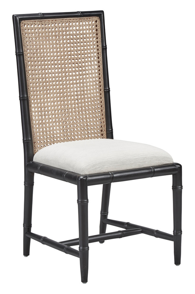 Casablanca Side Chair, Black - Set of 2
