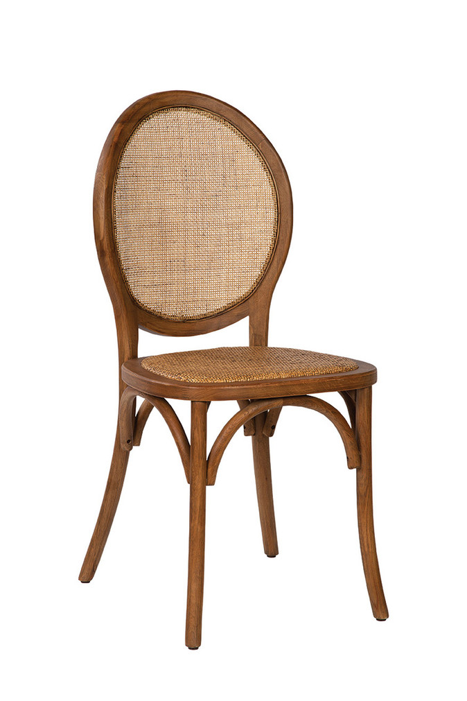 Tansey Side Chair, Brown - Set of 2