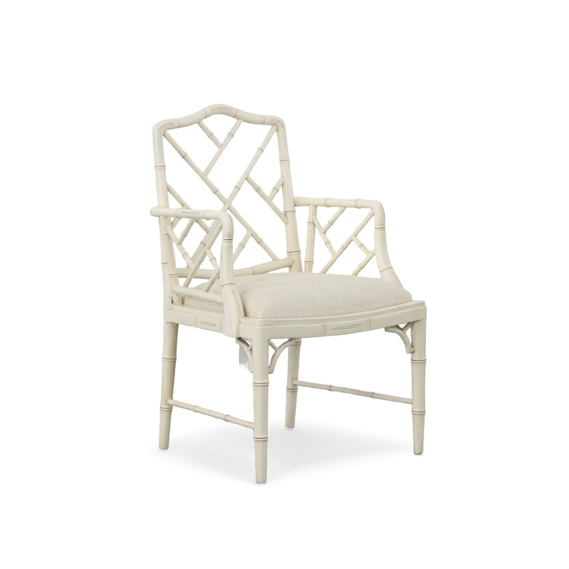 Sawyer Arm Chair, White - Set of 2