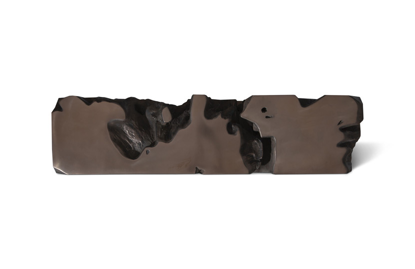 Freeform Bench, Bronze
