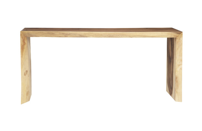 Waterfall Console Table, Natural