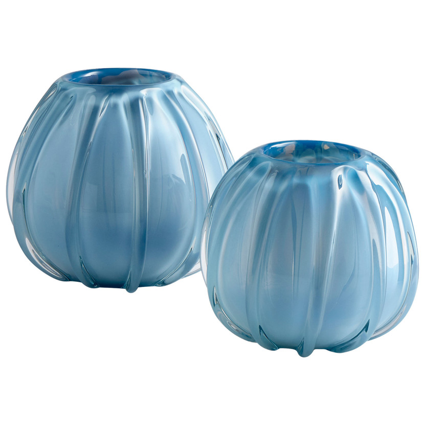 Artic Chill Vase | Blue - Medium