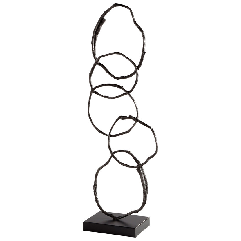 Inner Circles Sculpture | Bronze