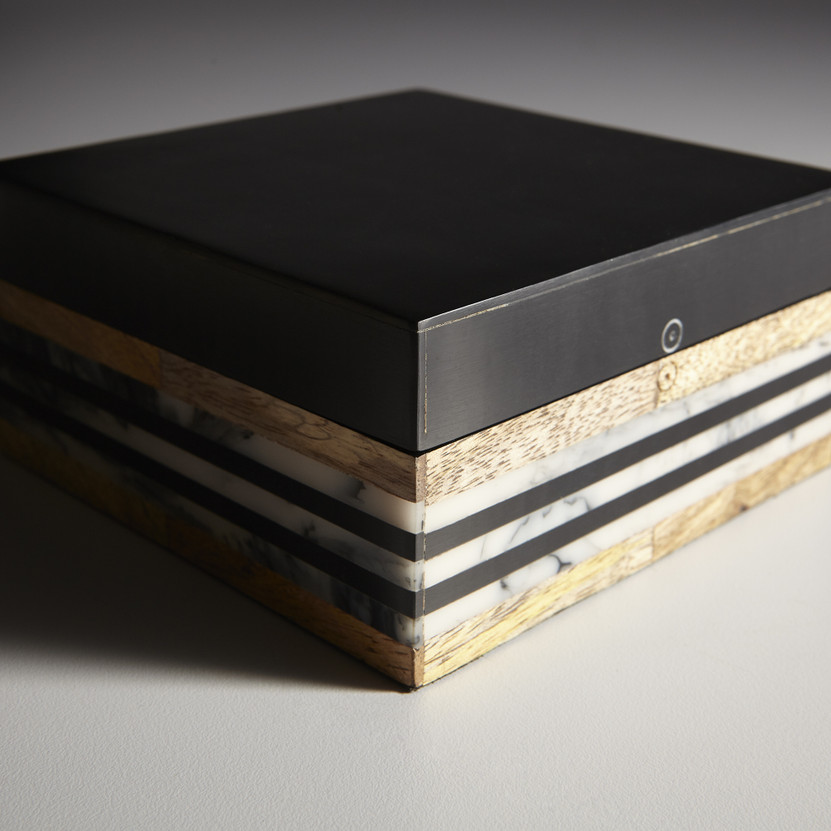 Avondale Container | Natural and Black - Large