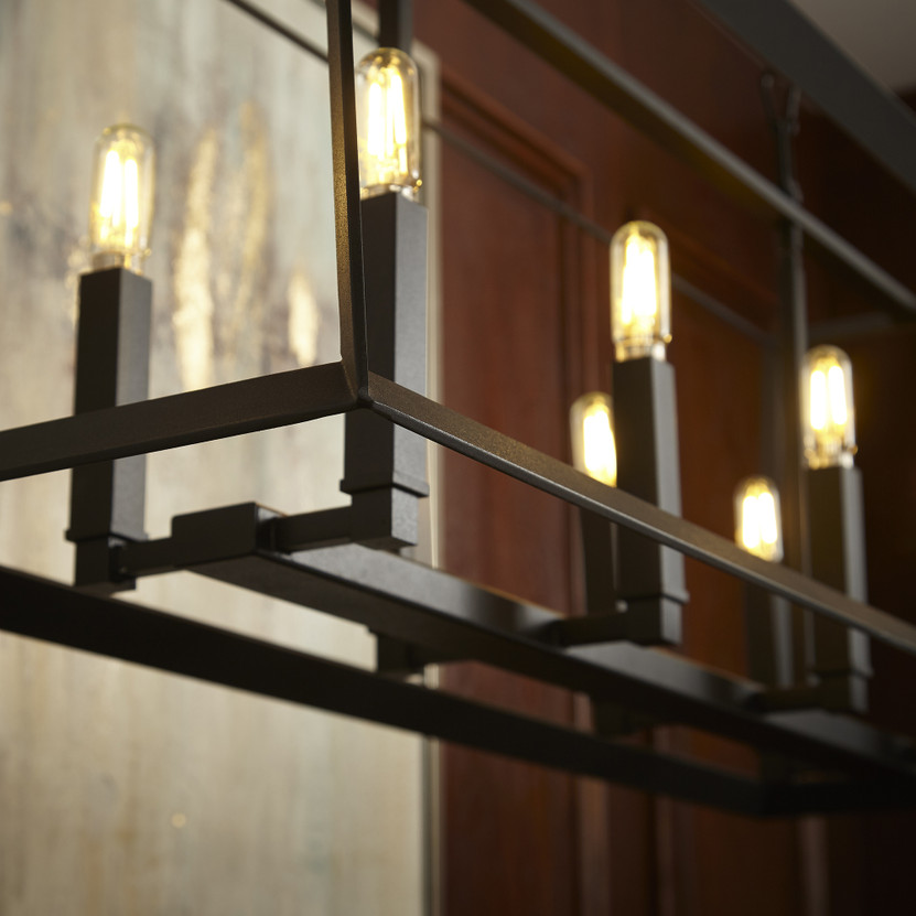 Hyperion Island 8-Light | Black - Large