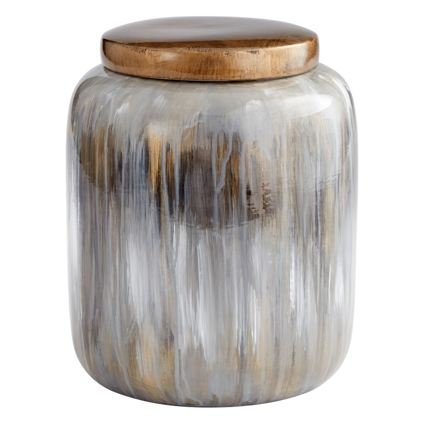 Spirit Drip Container | Olive Glaze - Large