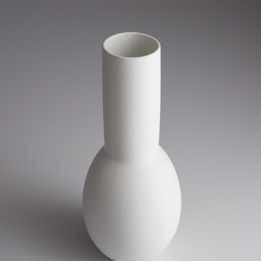 Impressive Impression Vase | Matte White - Small