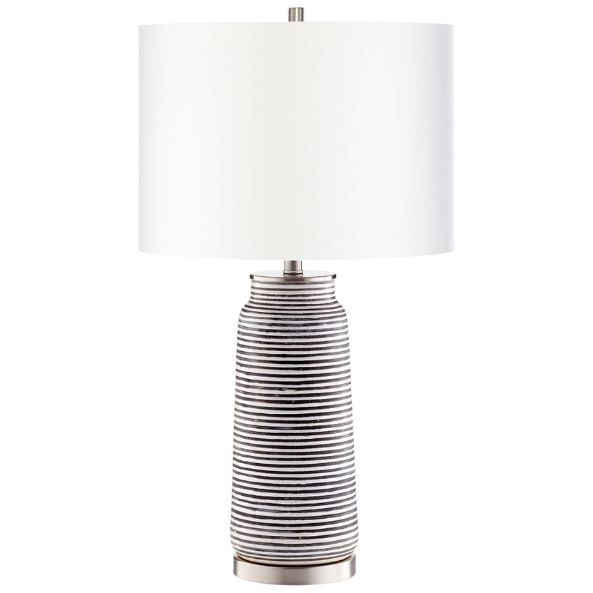 Bilbao Table Lamp | Satin Nickel