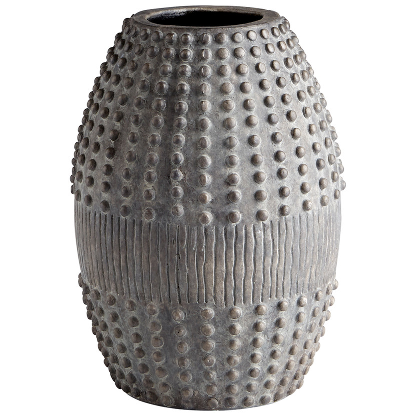 Scoria Vase Designed by J. Kent Martin | Grey - Small