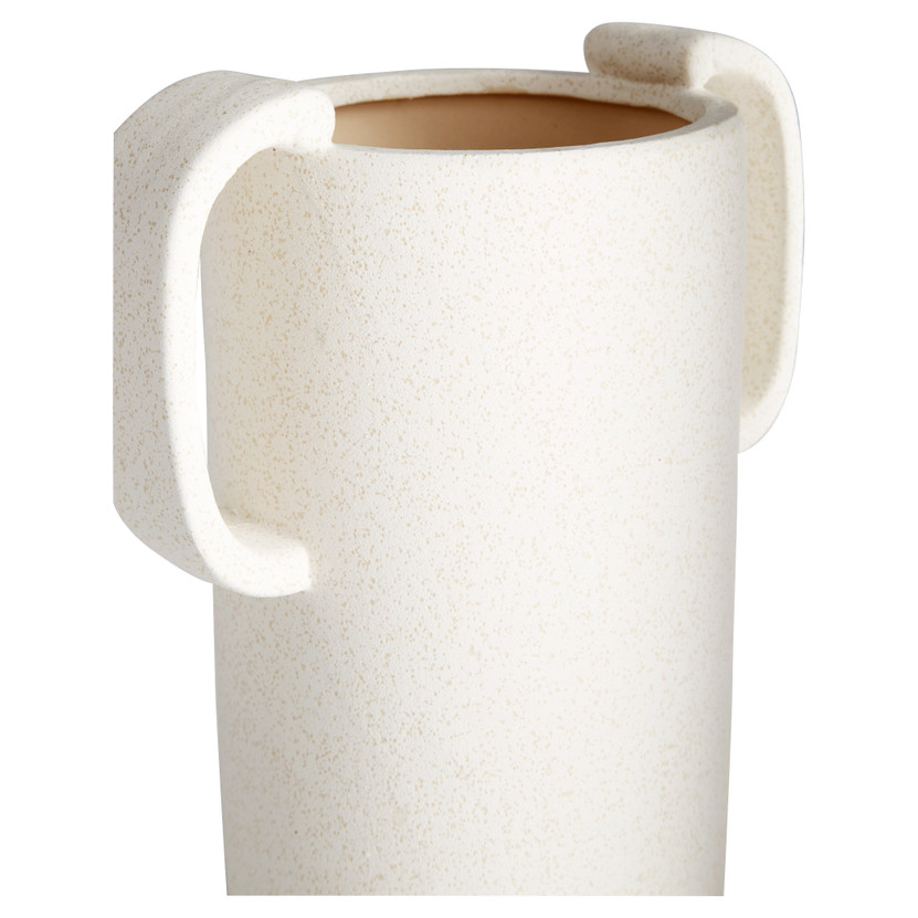 Dusty Miller Vase | White - Large