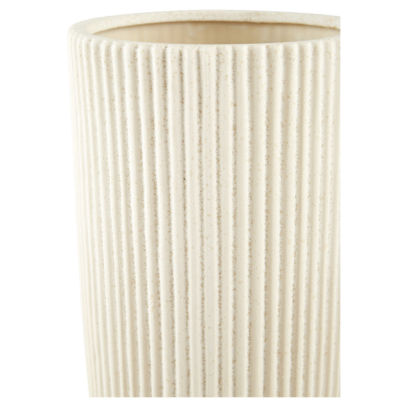 Harmonica Vase | White - Large
