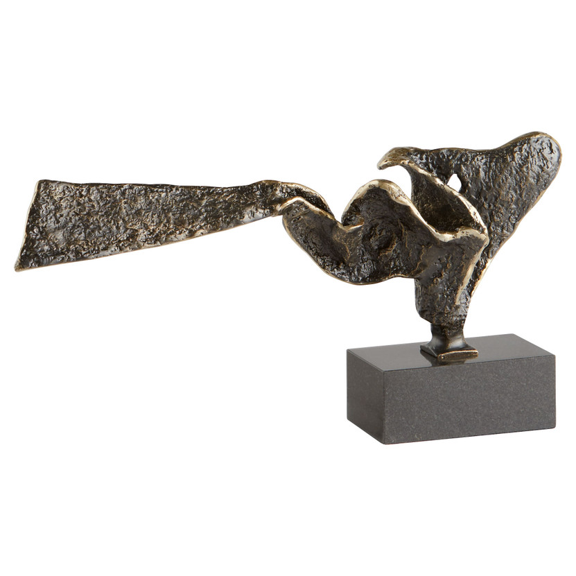 Squall Sculpture | Bronze and Black