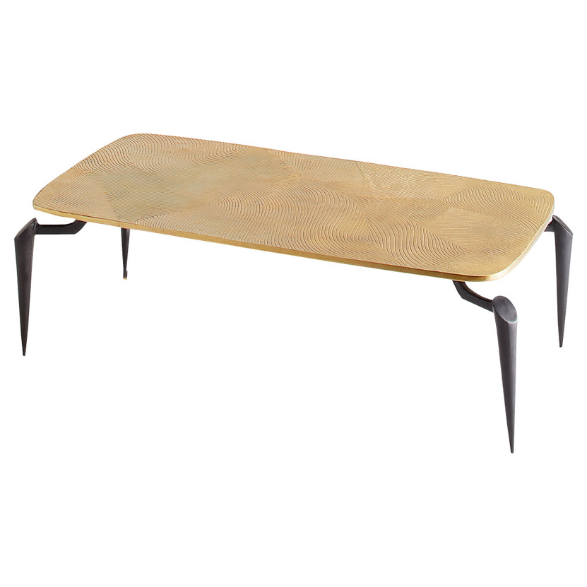Tarsal Coffee Table | Black and Gold