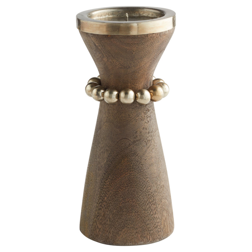 Parvati Candleholder Designed by J. Kent Martin | Grey - Small