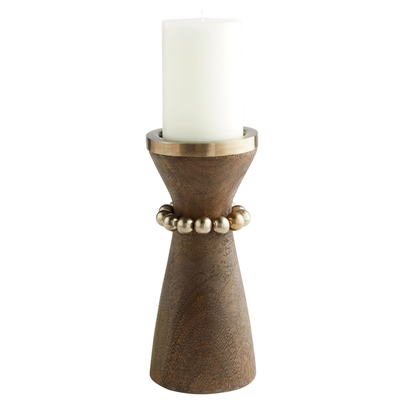 Parvati Candleholder Designed by J. Kent Martin | Grey - Small