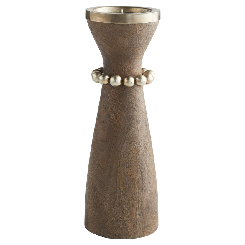 Parvati Candleholder Designed by J. Kent Martin | Grey - Large