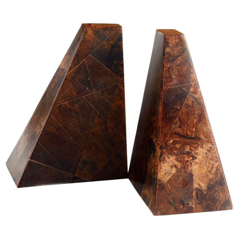 Taurus Bookends Designed by J. Kent Martin | Brown