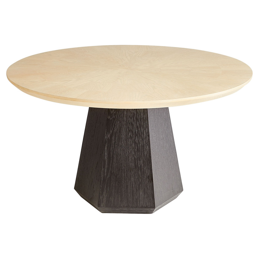 Lamu Dining Table Designed by J. Kent Martin | Natural Oak and Black