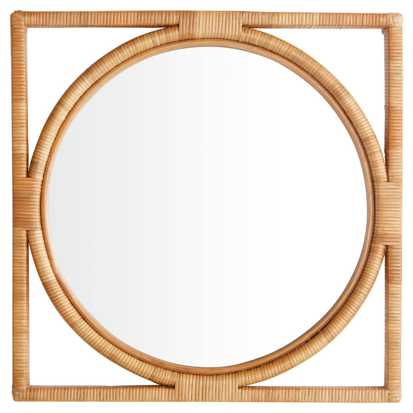 Pemba Mirror Designed by J. Kent Martin | Brown - Small