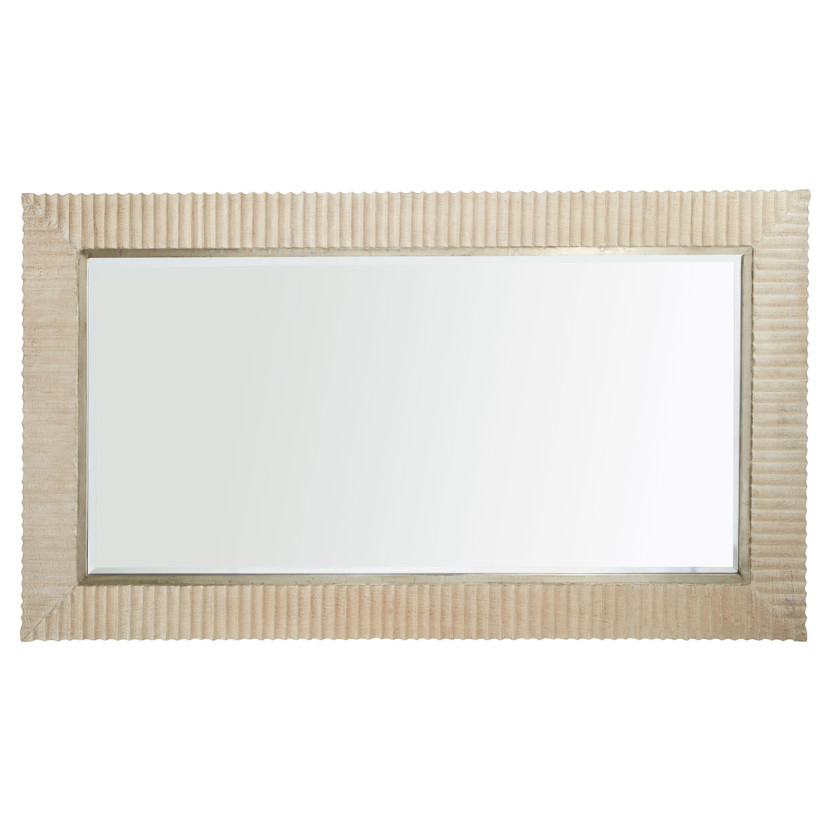 Estriada Floor Mirror | Cerused Mango Wood