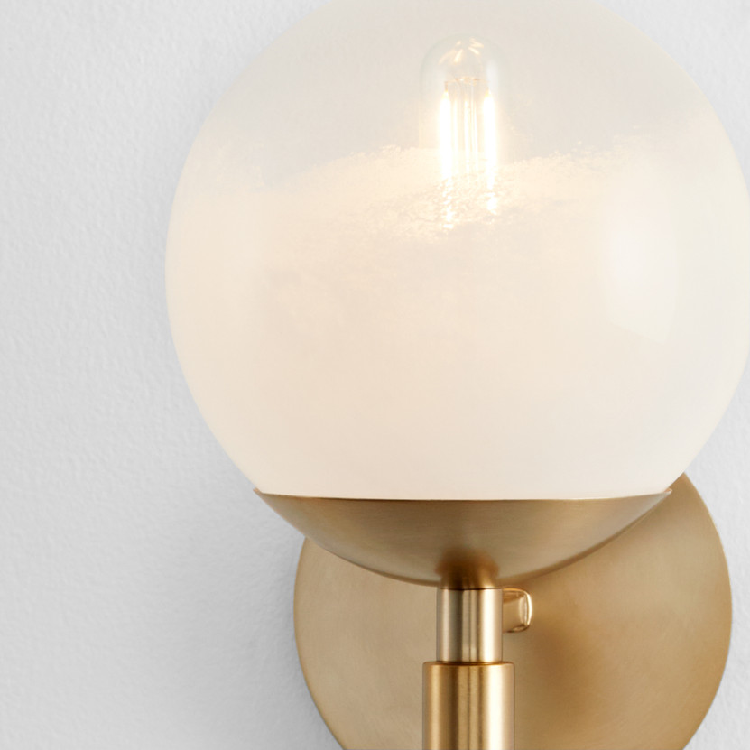 Rockport Wall Sconce | Aged Brass