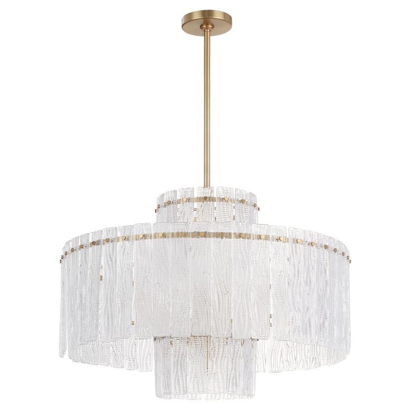 Othello 9-Light Chandelier | Aged Brass