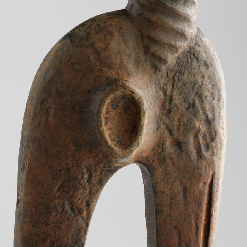 Springbok Chi Wara Sculpture | Rustic