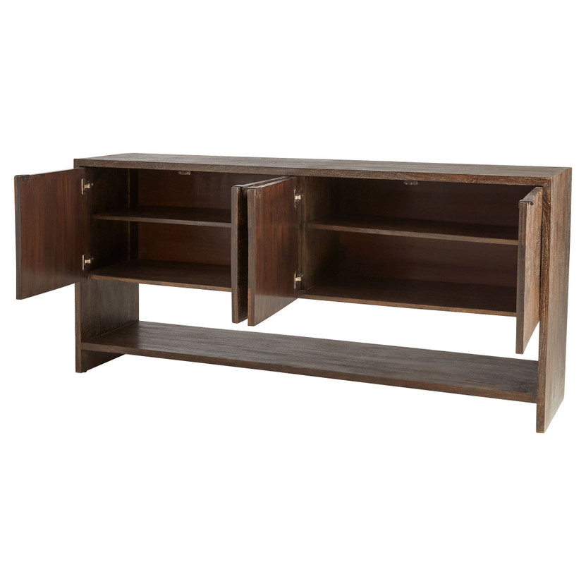 Alta Console Table Designed by J. Kent Martin | Cerused Walnut