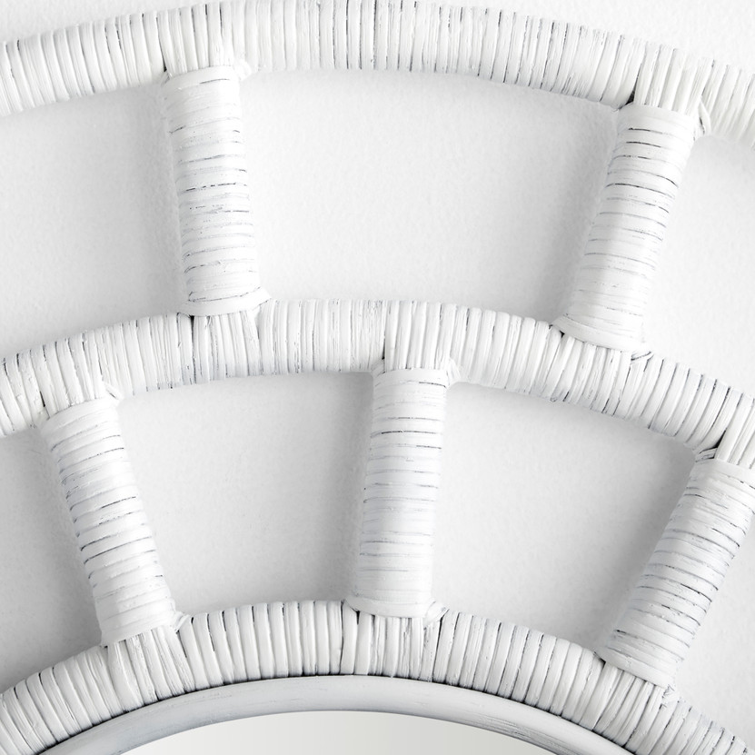 Comoros Mirror Designed by J. Kent Martin | White - Small