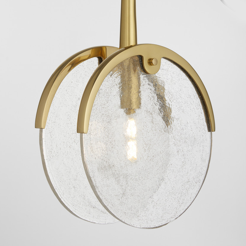 Alton 1-Light Pendant | Aged Brass