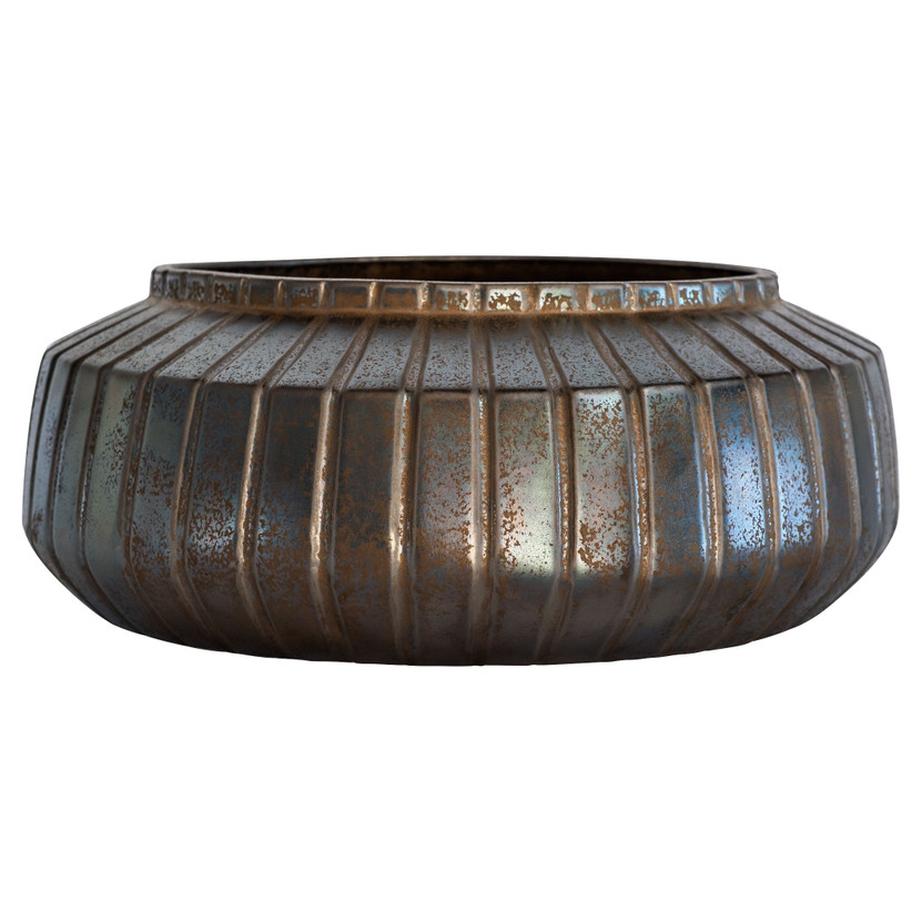 Ribbed Sweater Bowl | Crystal Bronze