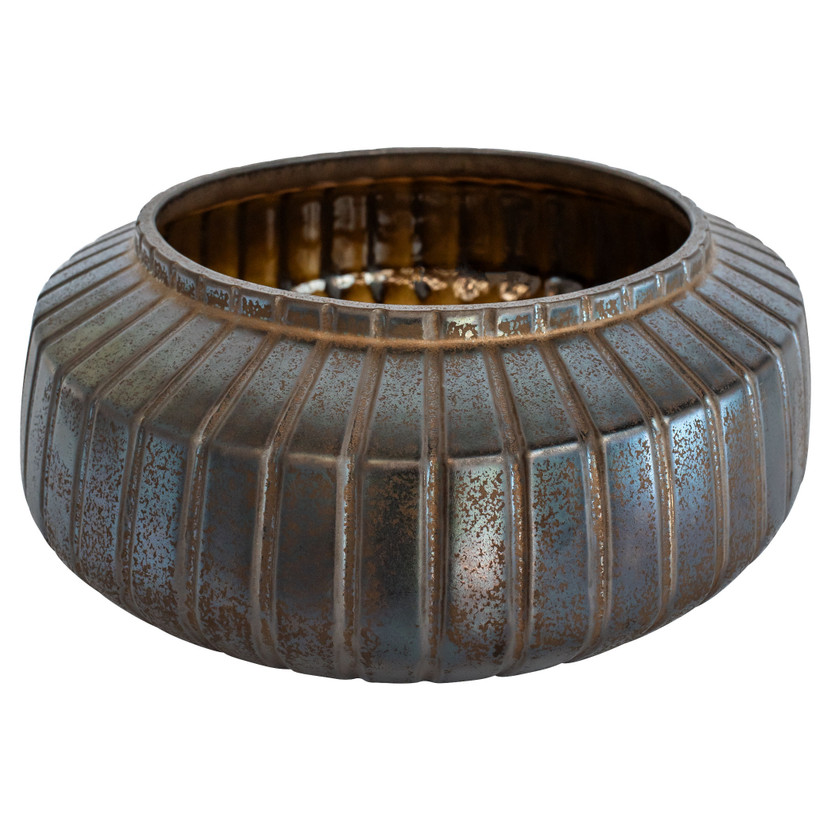 Ribbed Sweater Bowl | Crystal Bronze