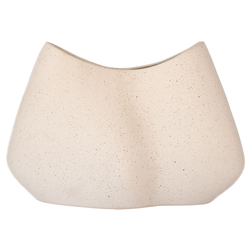 Organic Pinched Bowl | Grainy White