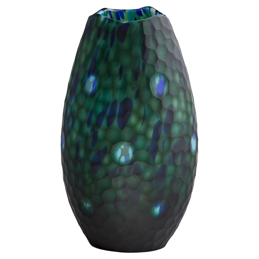 Mykonos Vase | Blue and Green - Medium