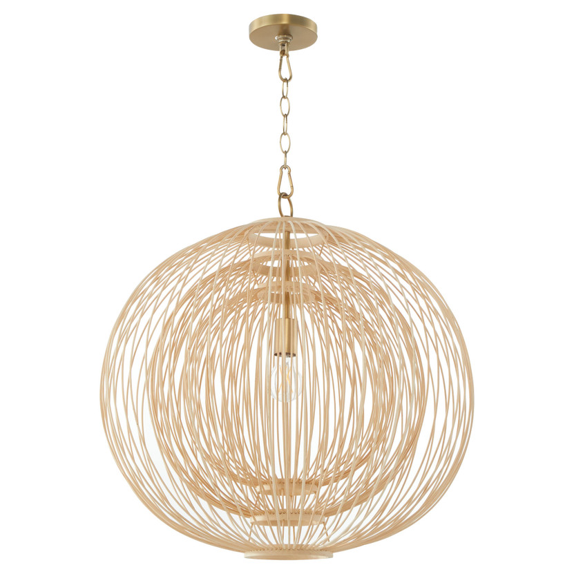 Terrae Pendant | Natural - Round