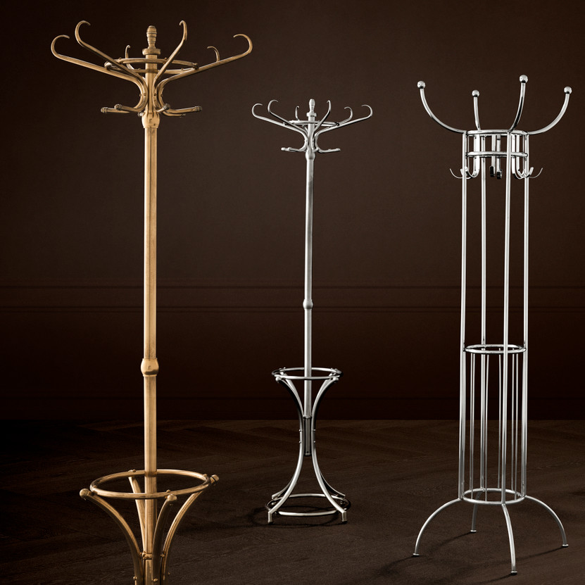 Coatrack Kent Antique Brass Finish