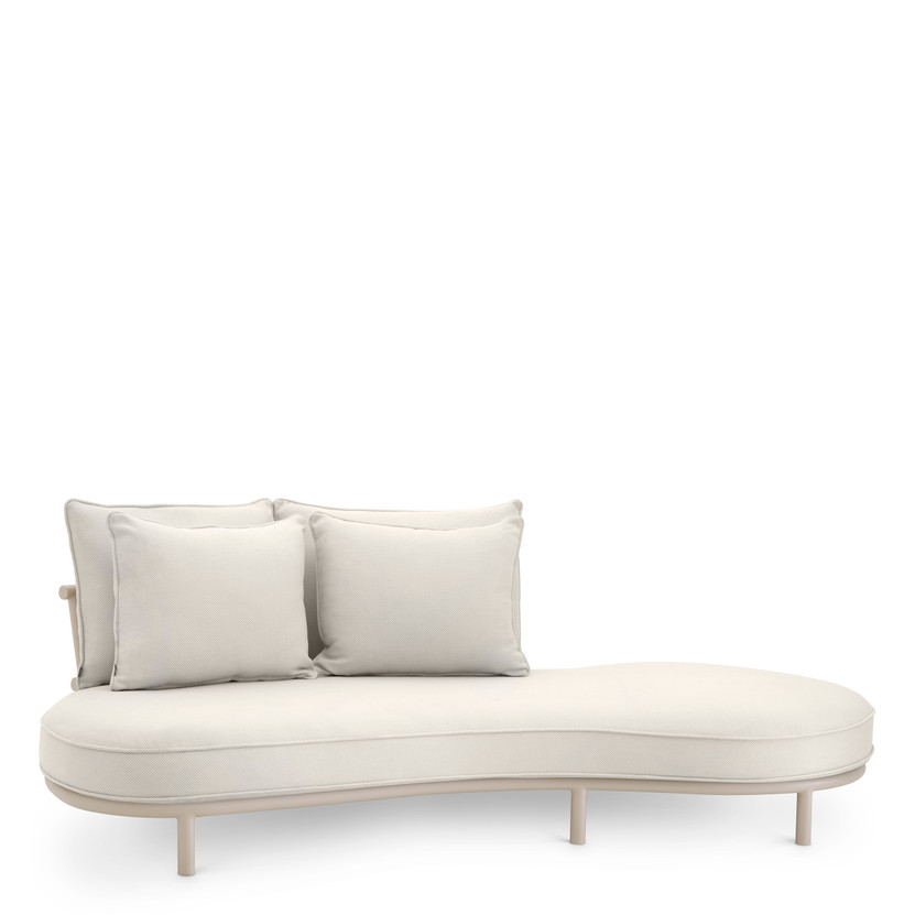 Outdoor Sofa Laguno Left Sand/Lewis Off-White/Grey