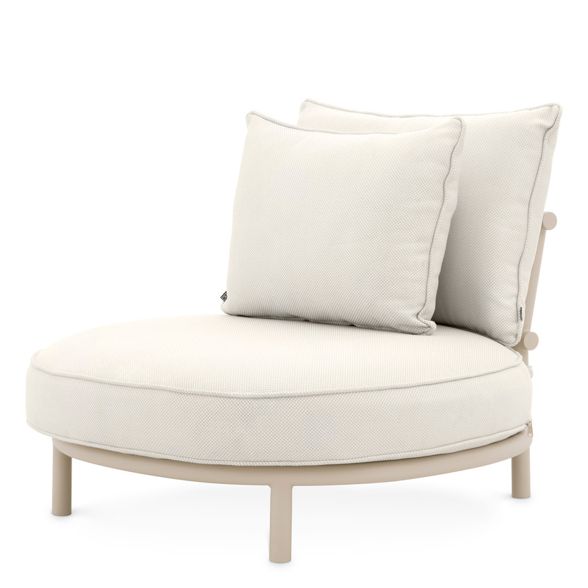 Outdoor Chair Laguno Sand/Lewis Off-White/Grey