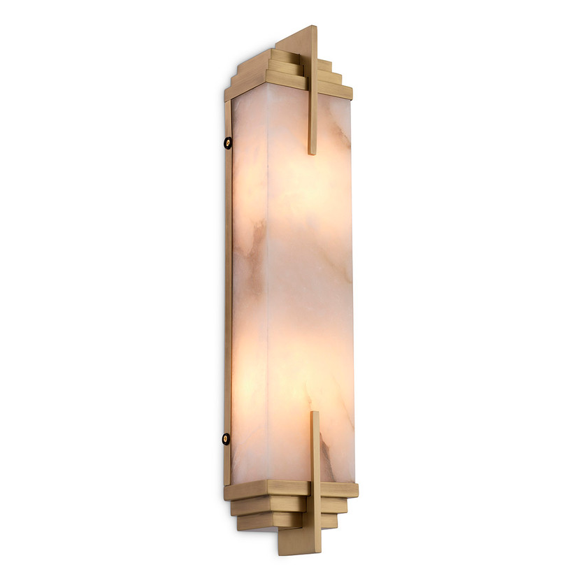 Wall Lamp Harman Antique Brass Finish