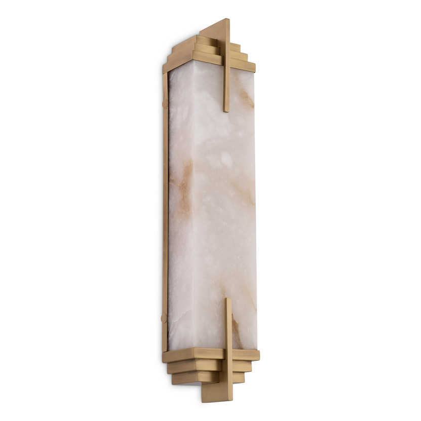 Wall Lamp Harman Antique Brass Finish