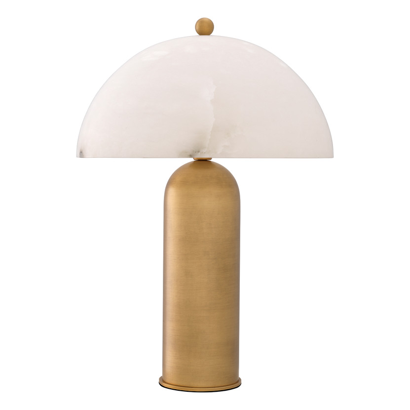 Table Lamp Lorenza Antique Brass Finish