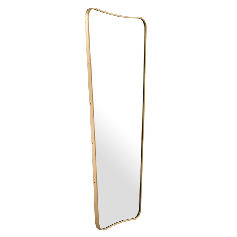 Mirror Vivienne L Brushed Brass Finish