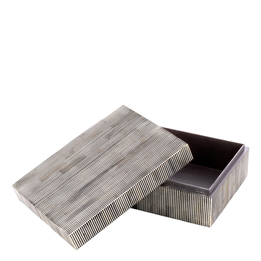 Box Lucille S Grey Bone