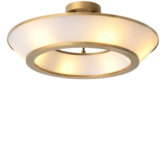 Ceiling Lamp Ferette Antique Brass Finish