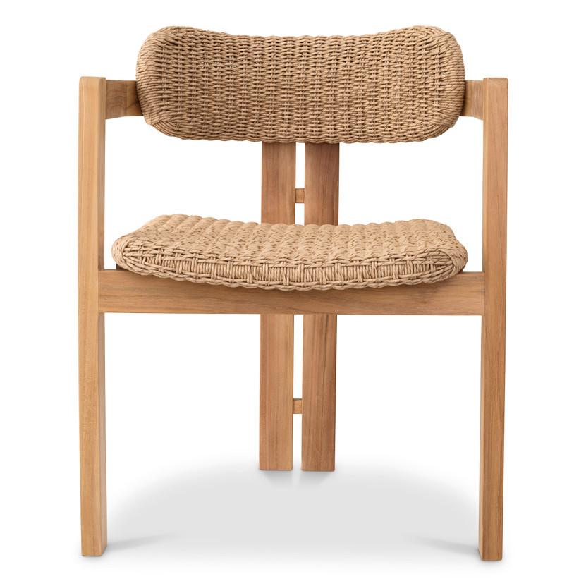 Outdoor Dining Chair Donato Natural Teak