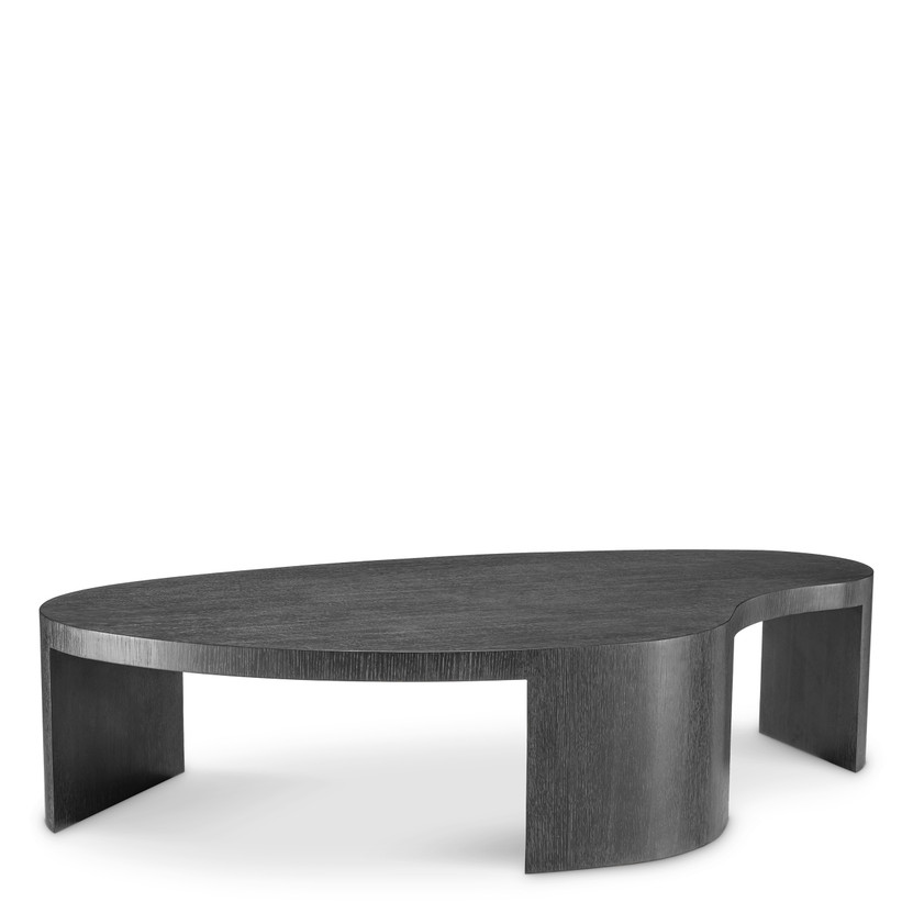 Coffee Table Ancona Charcoal Grey Oak Veneer